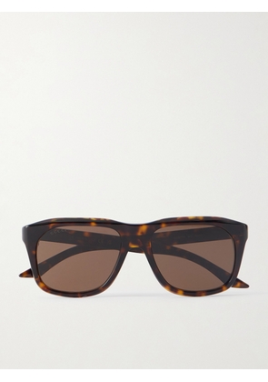 Gucci - Round-Frame Tortoiseshell Acetate Sunglasses - Men - Tortoiseshell