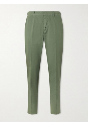 Altea - Dumbo Tapered Cotton-Blend Gabardine Trousers - Men - Green - S