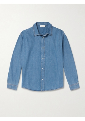 FRAME - Classic Denim Shirt - Men - Blue - S