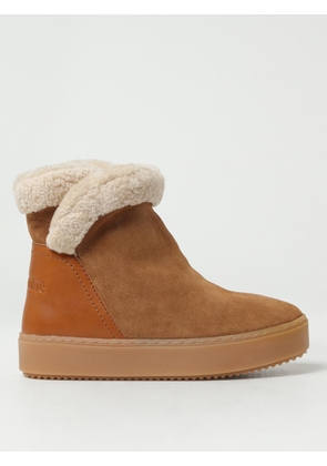 See By Chloé ankle boots in suede and shearling
