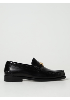 Loafers VERSACE Men color Black