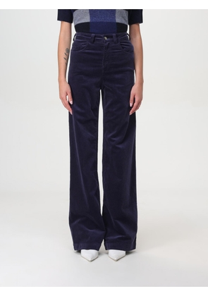 Pants EMPORIO ARMANI Woman color Blue