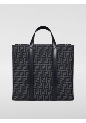 Fendi shopping bag in fabric with jacquard FF monogram
