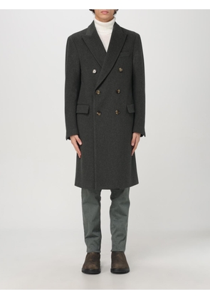 Coat LARDINI Men color Grey