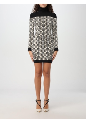 Dress ELISABETTA FRANCHI Woman color Butter