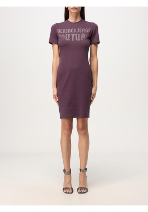 Dress VERSACE JEANS COUTURE Woman color Violet