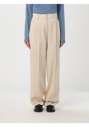 Pants BRUNELLO CUCINELLI Woman color White