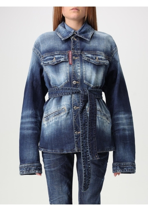 Jacket DSQUARED2 Woman color Denim