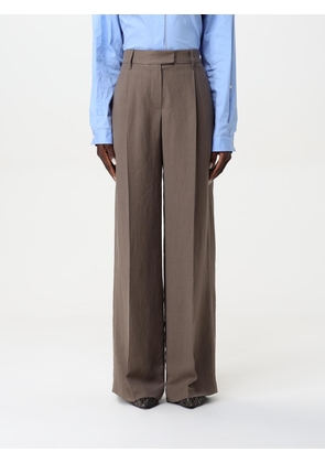 Pants BRUNELLO CUCINELLI Woman color Cocoa