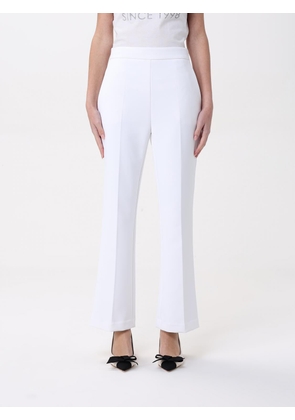 Pants ELISABETTA FRANCHI Woman color Ivory