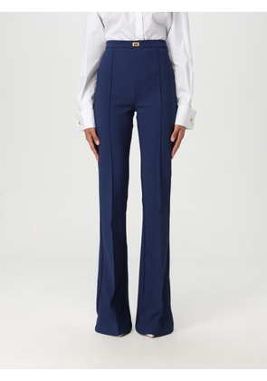 Pants ELISABETTA FRANCHI Woman color Blue