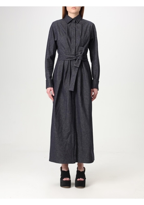 Dress MAX MARA Woman color Blue