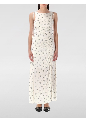 Dress GANNI Woman color White