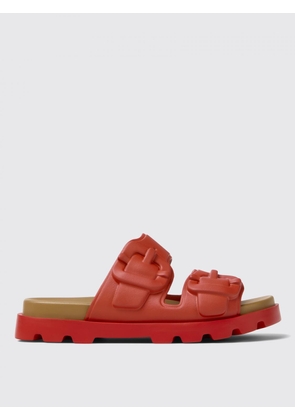 Flat Sandal CAMPER Woman color Red