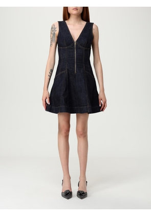 Dress SELF-PORTRAIT Woman color Blue