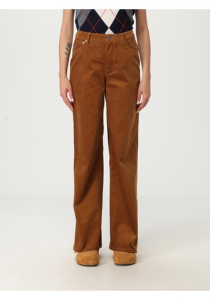 Pants A. P.C. Woman color Brown