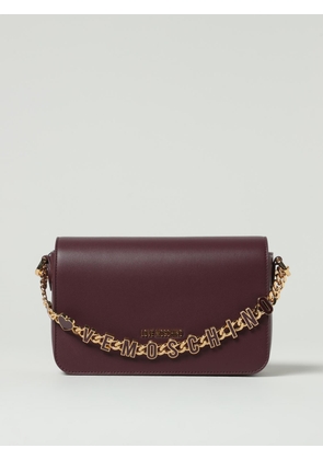 Shoulder Bag LOVE MOSCHINO Woman color Wine