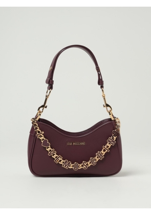 Shoulder Bag LOVE MOSCHINO Woman color Wine