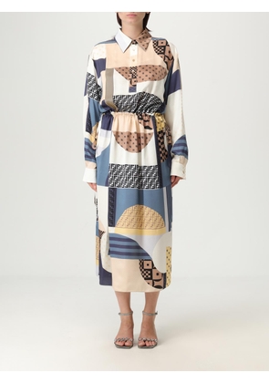 Dress FENDI Woman color Blue