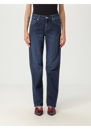 Jeans 7 FOR ALL MANKIND Woman color Navy