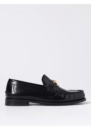 Loafers VERSACE Men color Black