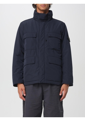 Coat STONE ISLAND Men color Blue