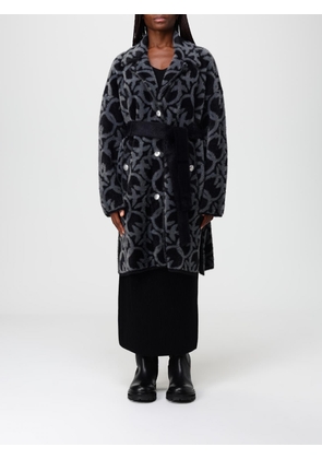 Coat PINKO Woman color Grey