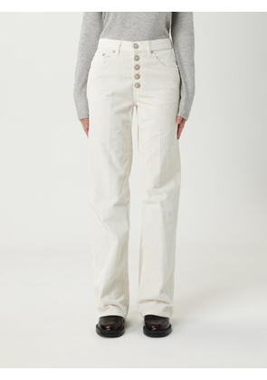 Pants DONDUP Woman color Cream