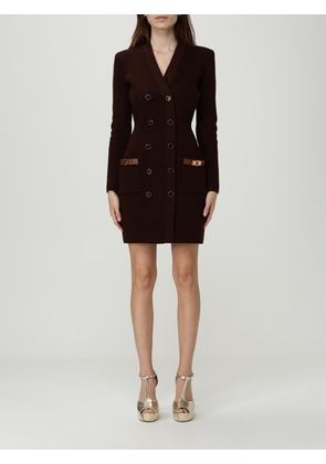 Dress ELISABETTA FRANCHI Woman color Brown