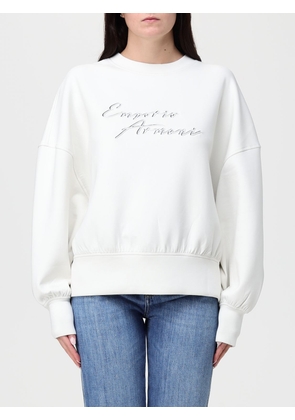 Sweatshirt EMPORIO ARMANI Woman color Ivory