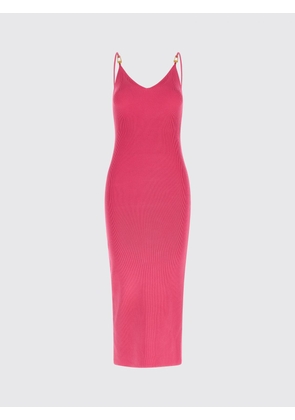 Dress VERSACE Woman color Fuchsia