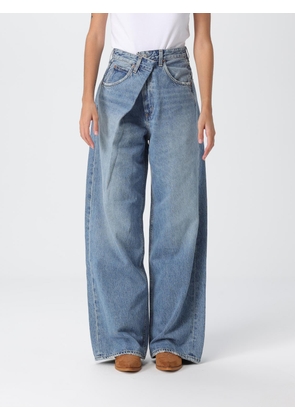 Jeans AGOLDE Woman color Denim