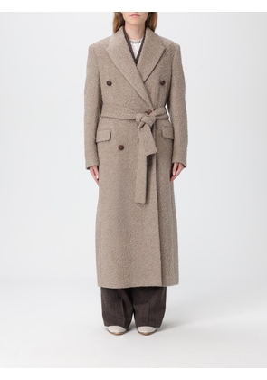 Coat GOLDEN GOOSE Woman color Grey