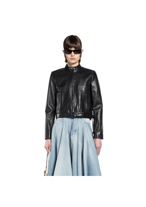 Lace-up Biker Jacket