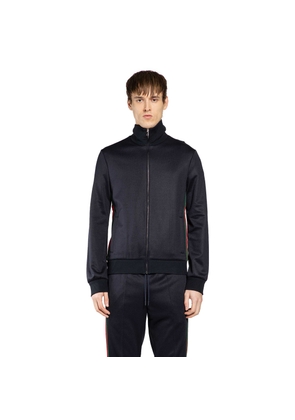 Technical Jersey Track Jacket with Web