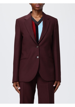 Jacket PAUL SMITH Woman color Burgundy