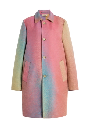 Sanderlak x Maharam Rainbow Degradé Coat - Moda Operandi