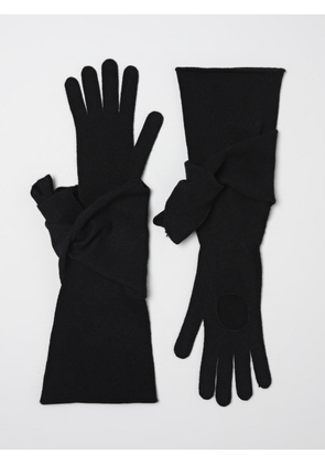 Gloves MOSCHINO COUTURE Woman color Black