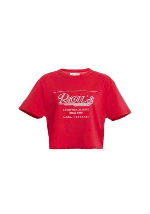 Les Tien x Raoul's Exclusive May Baby Cotton T-Shirt - Moda Operandi