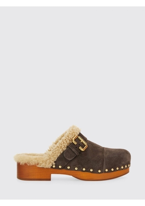 Shoes CHLOÉ Woman color Burnt