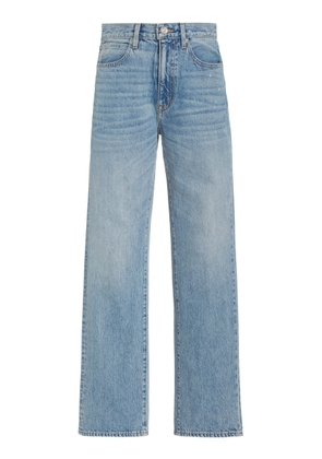 SLVRLAKE London Rigid High-Rise Straight-Leg Jeans - Moda Operandi