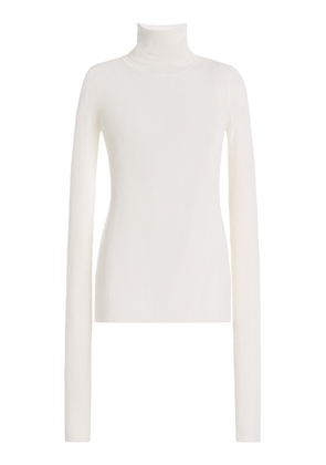 The Frankie Shop Utica Wool-Silk Turtleneck Sweater - Moda Operandi