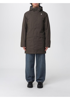 Coat K-WAY Men color Green