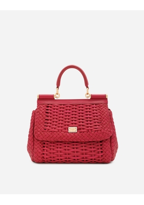 Dolce & Gabbana Medium Sicily Handbag - Woman Handbags Multi-colored Leather Onesize