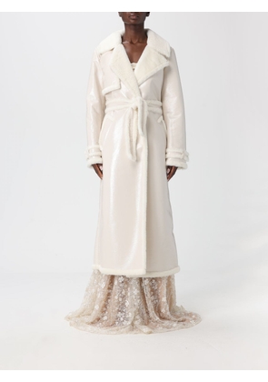 Fur Coat GENNY Woman color White