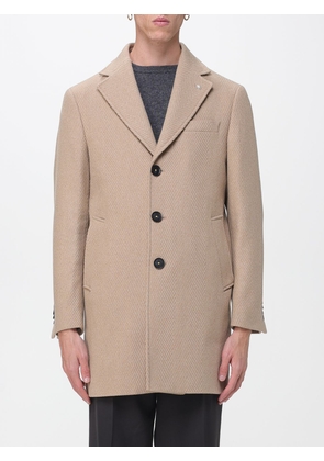Coat MANUEL RITZ Men color Beige