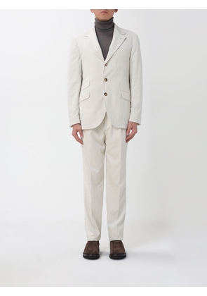 Suit BRUNELLO CUCINELLI Men color Yellow Cream