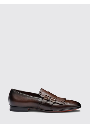 Brogue Shoes SANTONI Men color Brown
