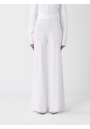 Pants LIU JO Woman color White