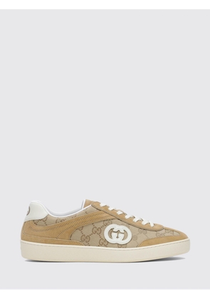 Sneakers GUCCI Woman color Beige
